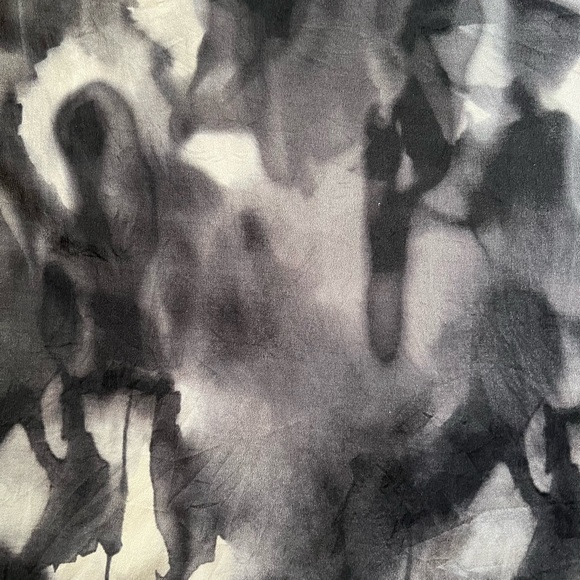 NWOT Eileen Fisher Watercolor 100% Silk Sleeveless High Low Tank Top - Picture 6 of 7